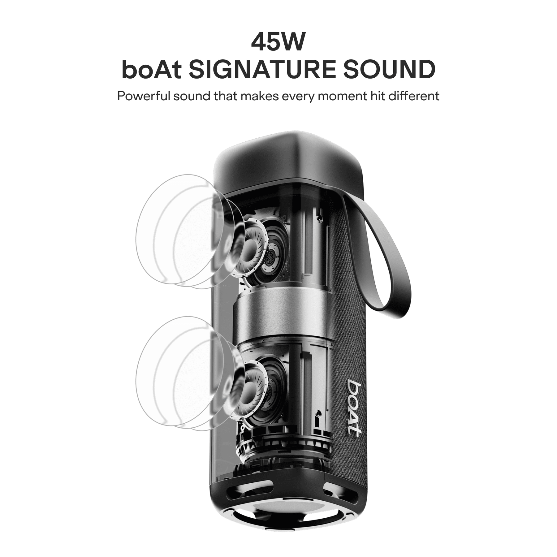 boAt Stone Edge | 45W Bluetooth Speaker with TWS & IPX5 Resistance