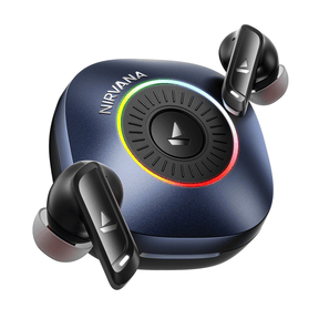 boAt Nirvana Crown | Smart TWS Earbuds with Haptic Enabled Case, 50dB Hybrid ANC & Spatial Audio