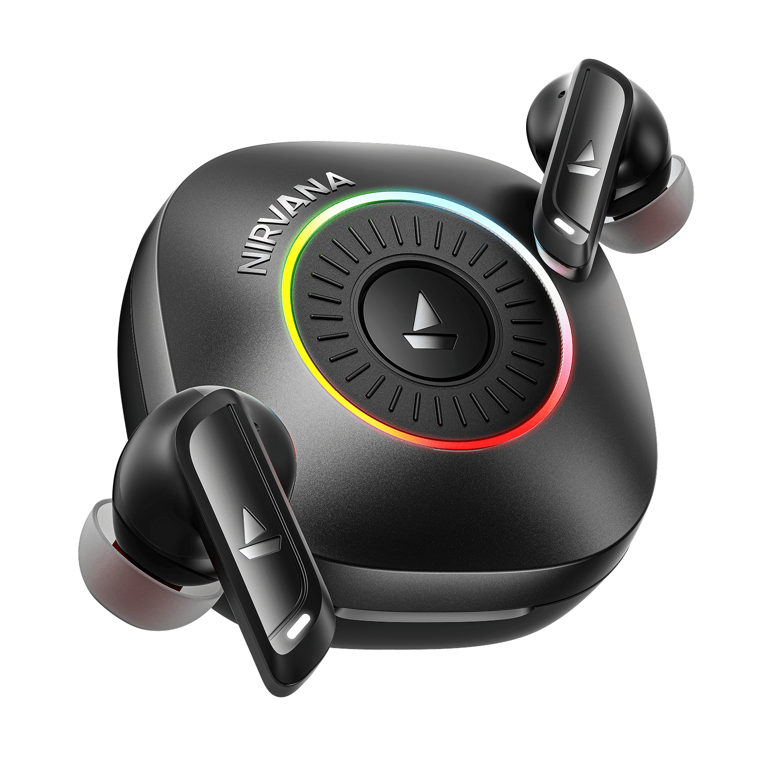 boAt Nirvana Crown True Wireless Bluetooth Earbuds with TWS In-Ear Audio and Built-in Microphone for Calls true wireless earbud price comparison image
