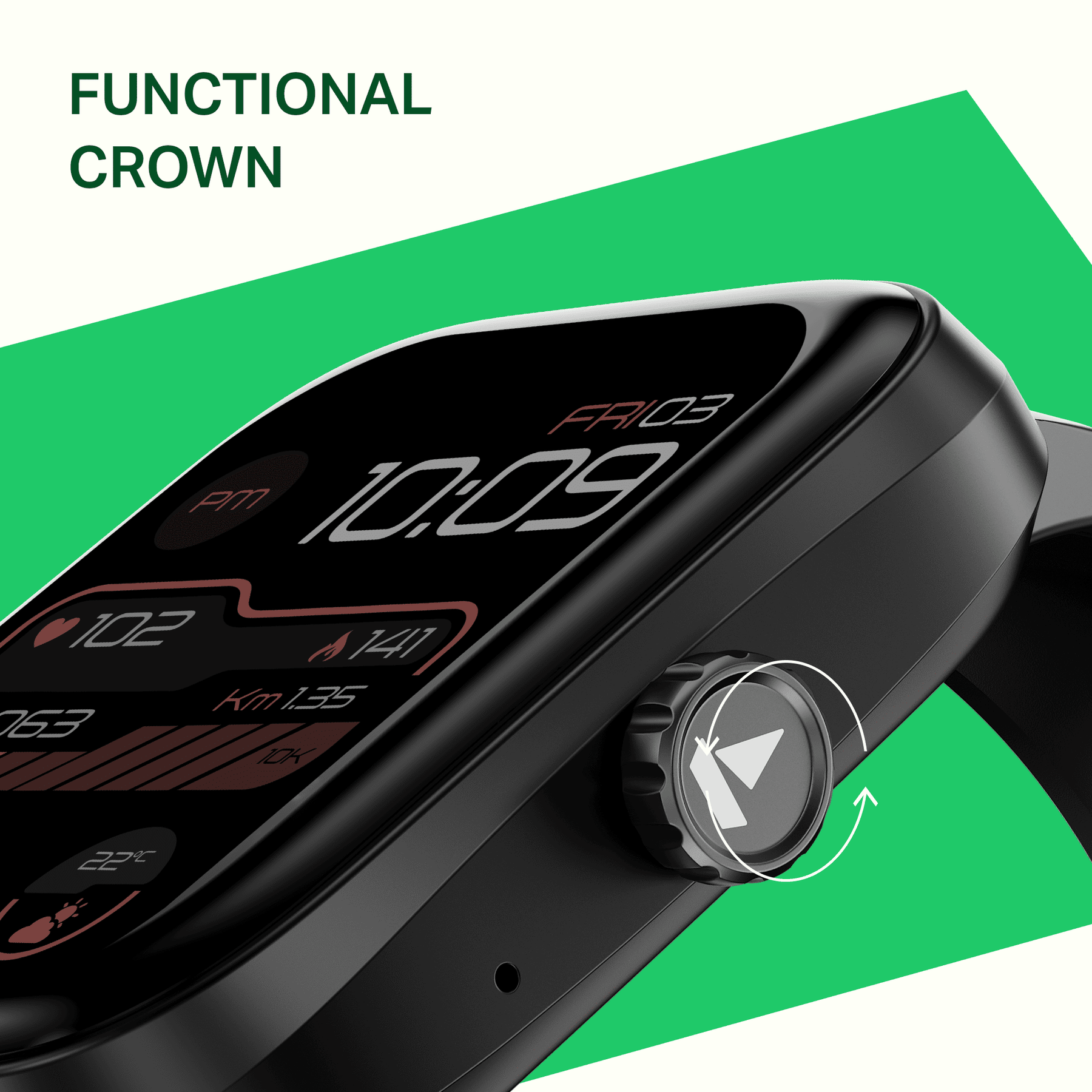 boAt Wave Astra 4 | HD Smartwatch with Bluetooth Calling, Functional Crown & Metallic Finish