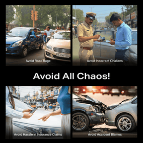 boAt HIVE Dashcam M1 | 2K QHD Dashcam with GPS, Voice Command & Wi-Fi