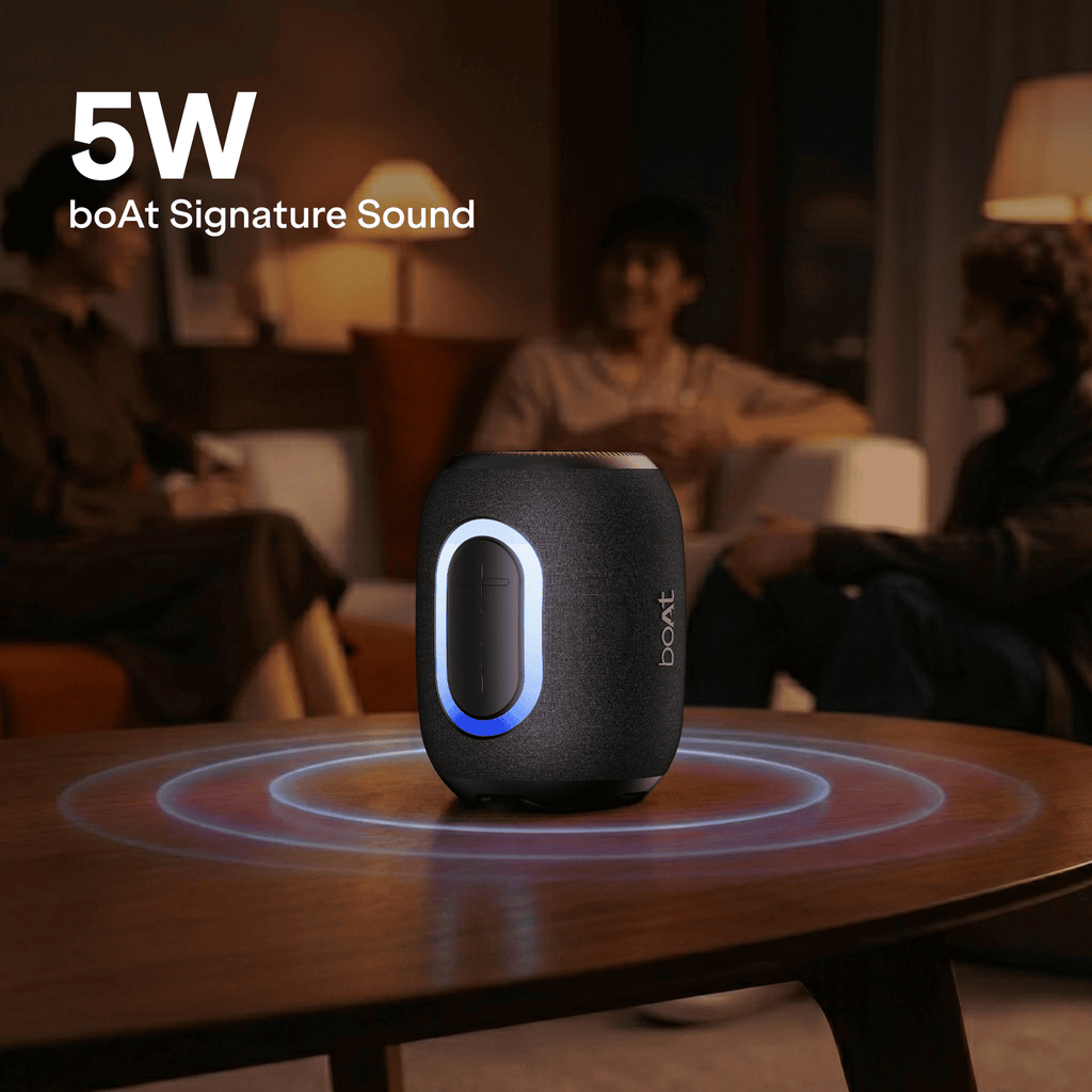 boAt Stone Neo 5W Bluetooth Speaker Beige - Image 3