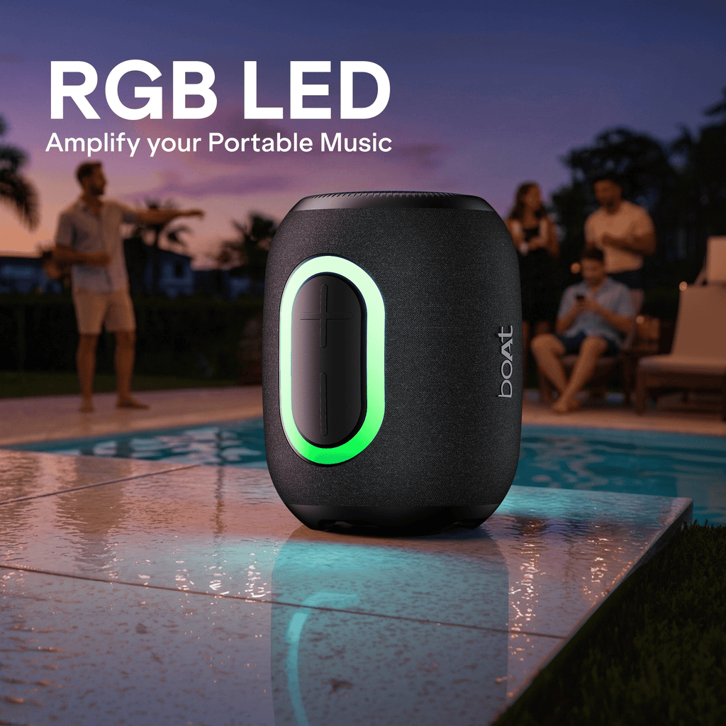 boAt Stone Neo 5W Bluetooth Speaker Beige - Image 4