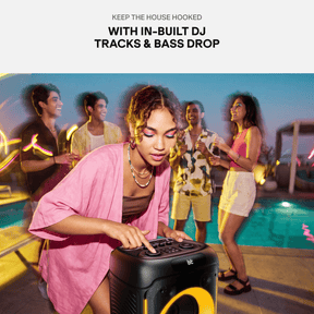 boAt PartyPal 650 | Bluetooth Speaker with 300W Sound, RGB Lights, Karaoke & TWS