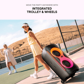boAt PartyPal 650 | Bluetooth Speaker with 300W Sound, RGB Lights, Karaoke & TWS