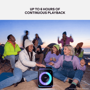 boAt PartyPal 230 | Bluetooth Speaker with 90W Sound, RGB Lights, 6 Hours Playback, Karaoke & TWS