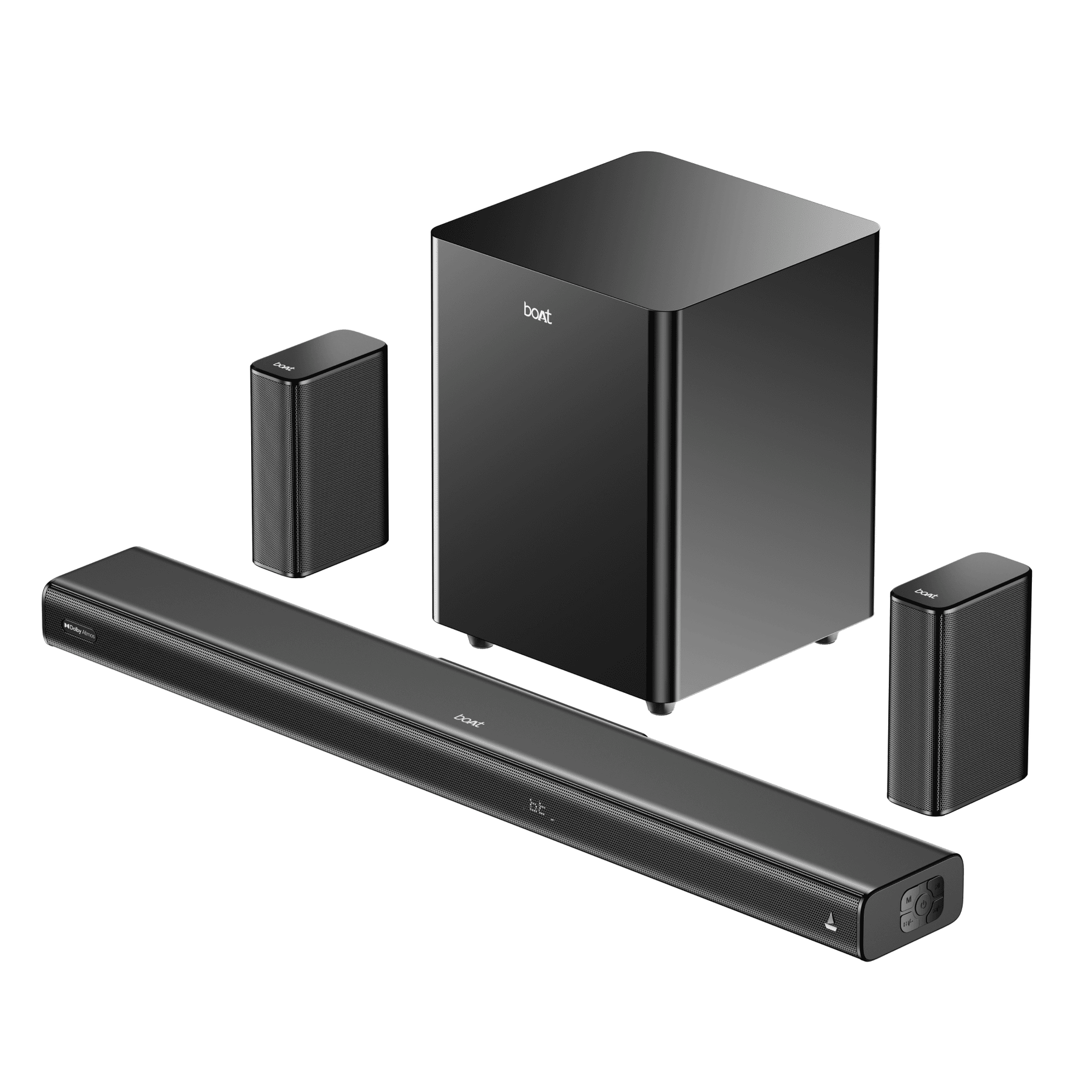 boAt Aavante Bar Prime DA750 | 750W 5.1 Channel Soundbar with Rear Satellites
