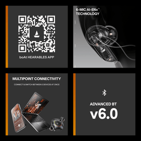 boAt Nirvana Crown | Smart TWS Earbuds with Industry 1st Interactive case, 50dB Hybrid ANC & Spatial Audio