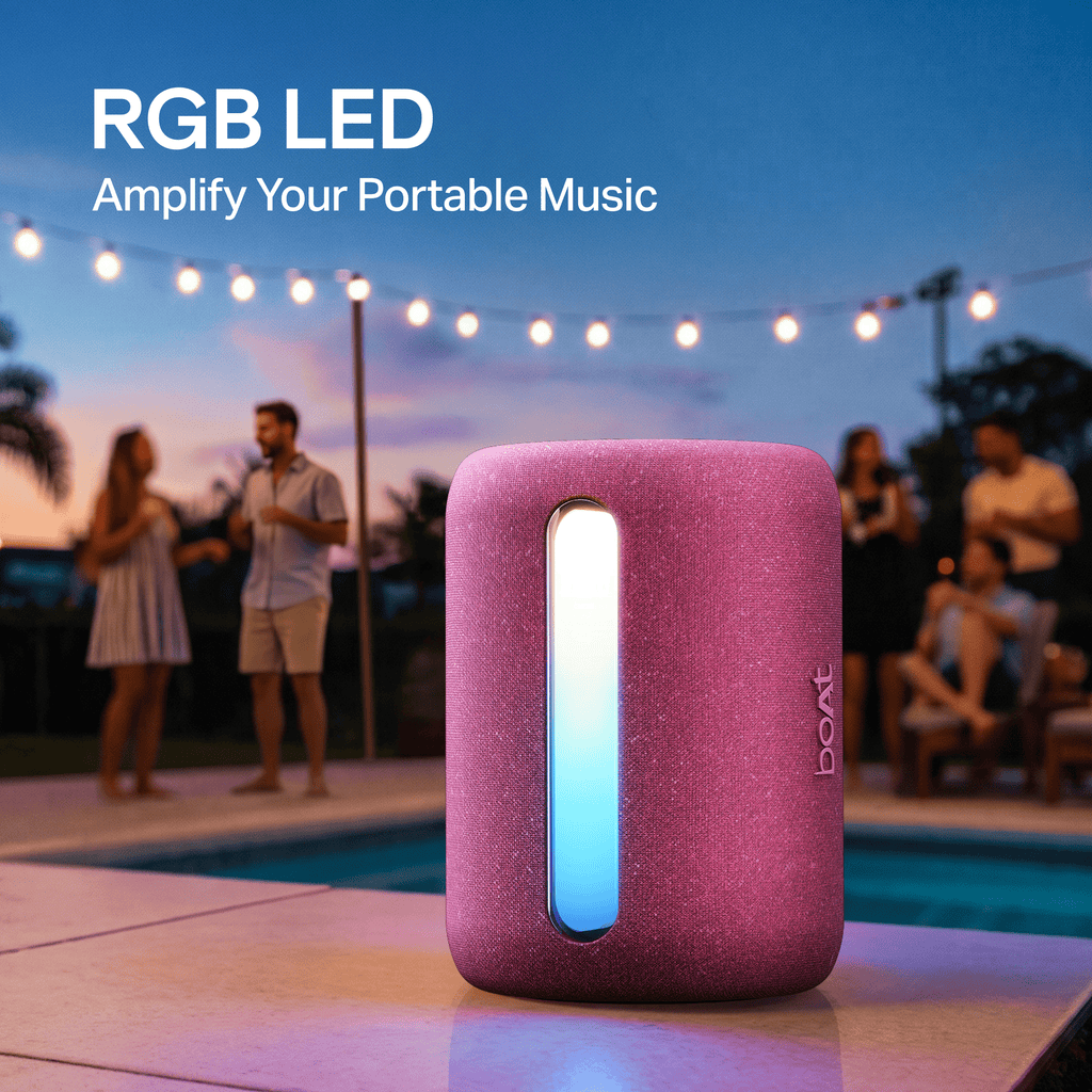 boAt Stone 120 Beige Bluetooth Speaker - Image 13