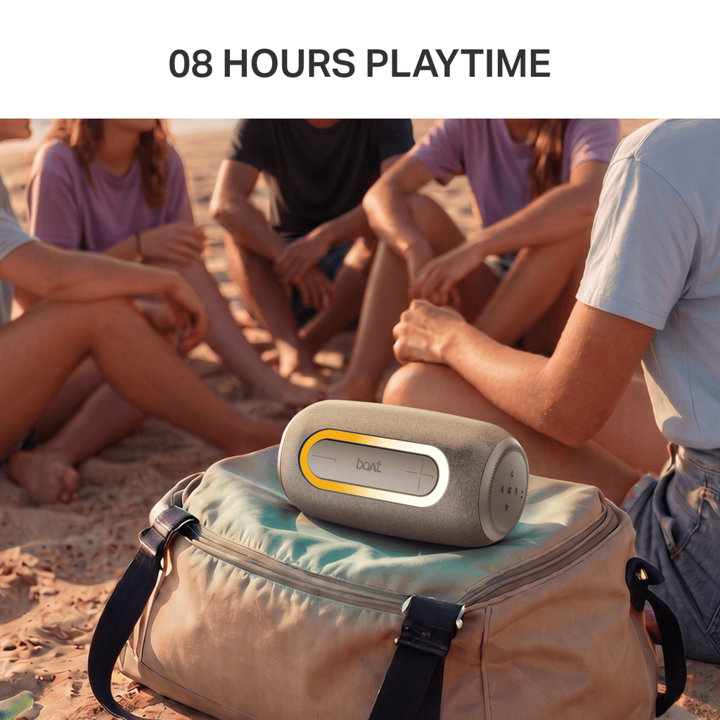 boAt Stone Nyx 16W Bluetooth Speaker Beige - Image 11