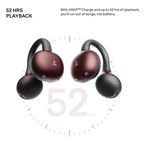 boAt Airdopes ProClip | Open-Ear Earbuds with 52 Hours Playback & Air Conduction Tech