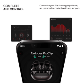 boAt Airdopes ProClip | Open-Ear Earbuds with 52 Hours Playback & Air Conduction Tech