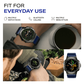 boAt Lunar Atlas | Smartwatch with 1.39" Bright HD Display, App-Powered GPS Tracking & Rugged Metallic Finish