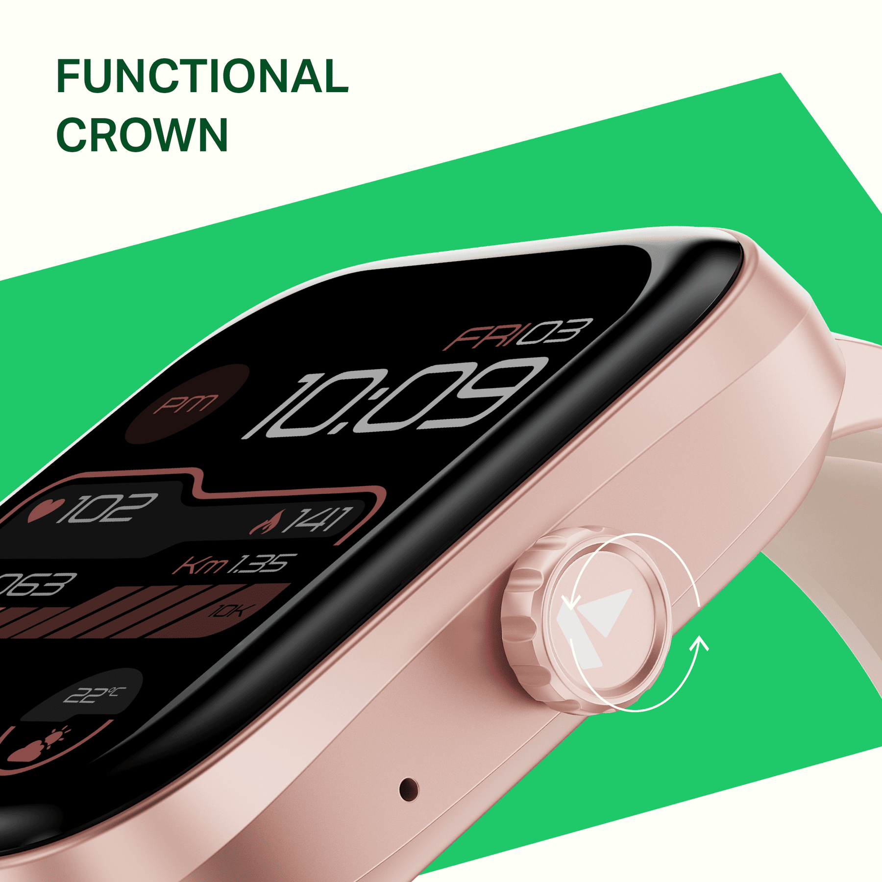 boAt Wave Astra 4 | HD Smartwatch with Bluetooth Calling, Functional Crown & Metallic Finish