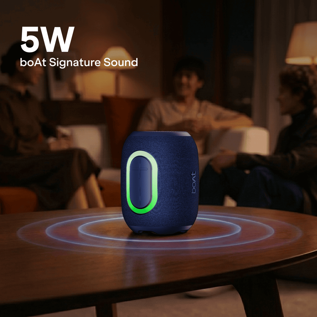 boAt Stone Neo 5W Bluetooth Speaker Beige - Image 9