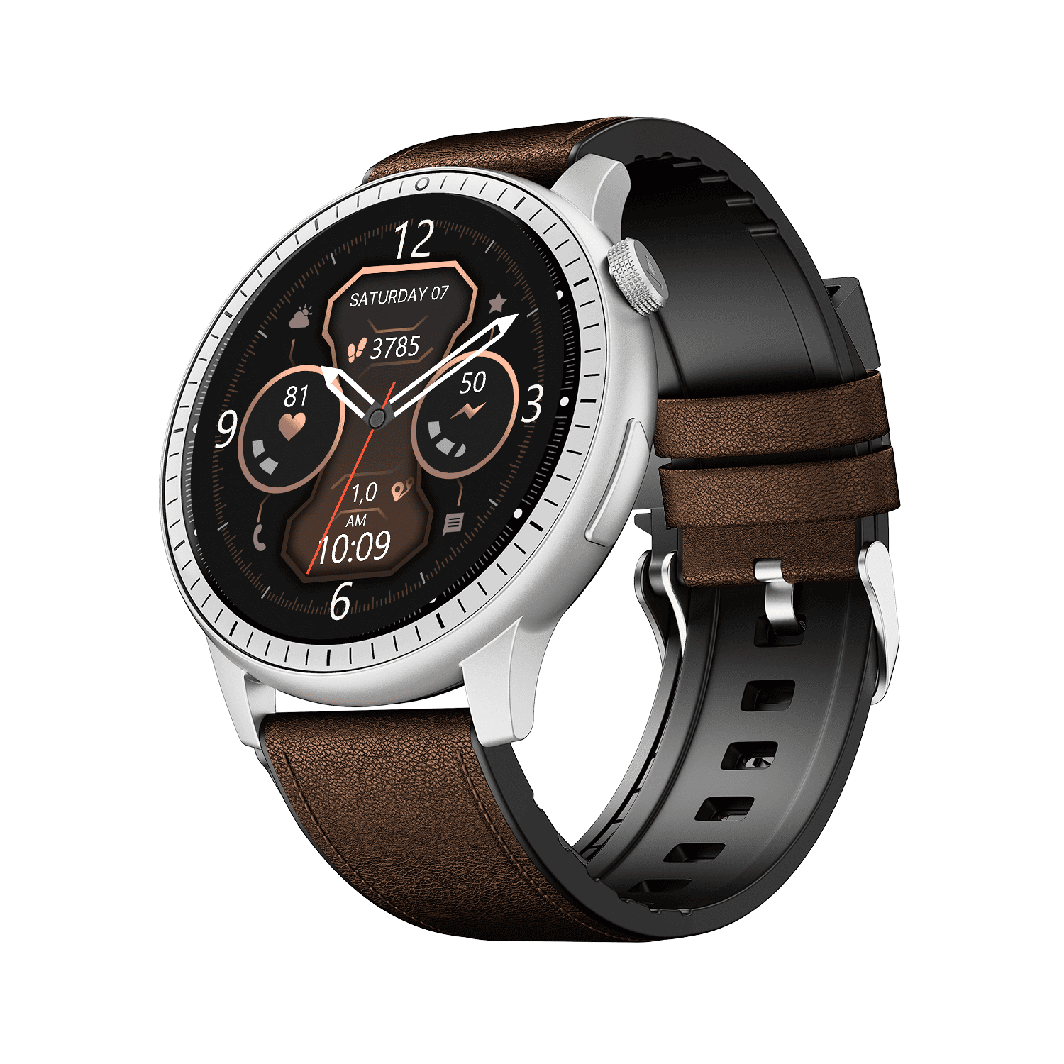 boAt Valour Watch 1R | 1.43" 3D AMOLED Smartwatch with AI Coach & Aluminium Build