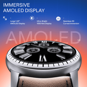 boAt Valour Watch 1R | 1.43" 3D AMOLED Smartwatch with AI Coach & Aluminium Build