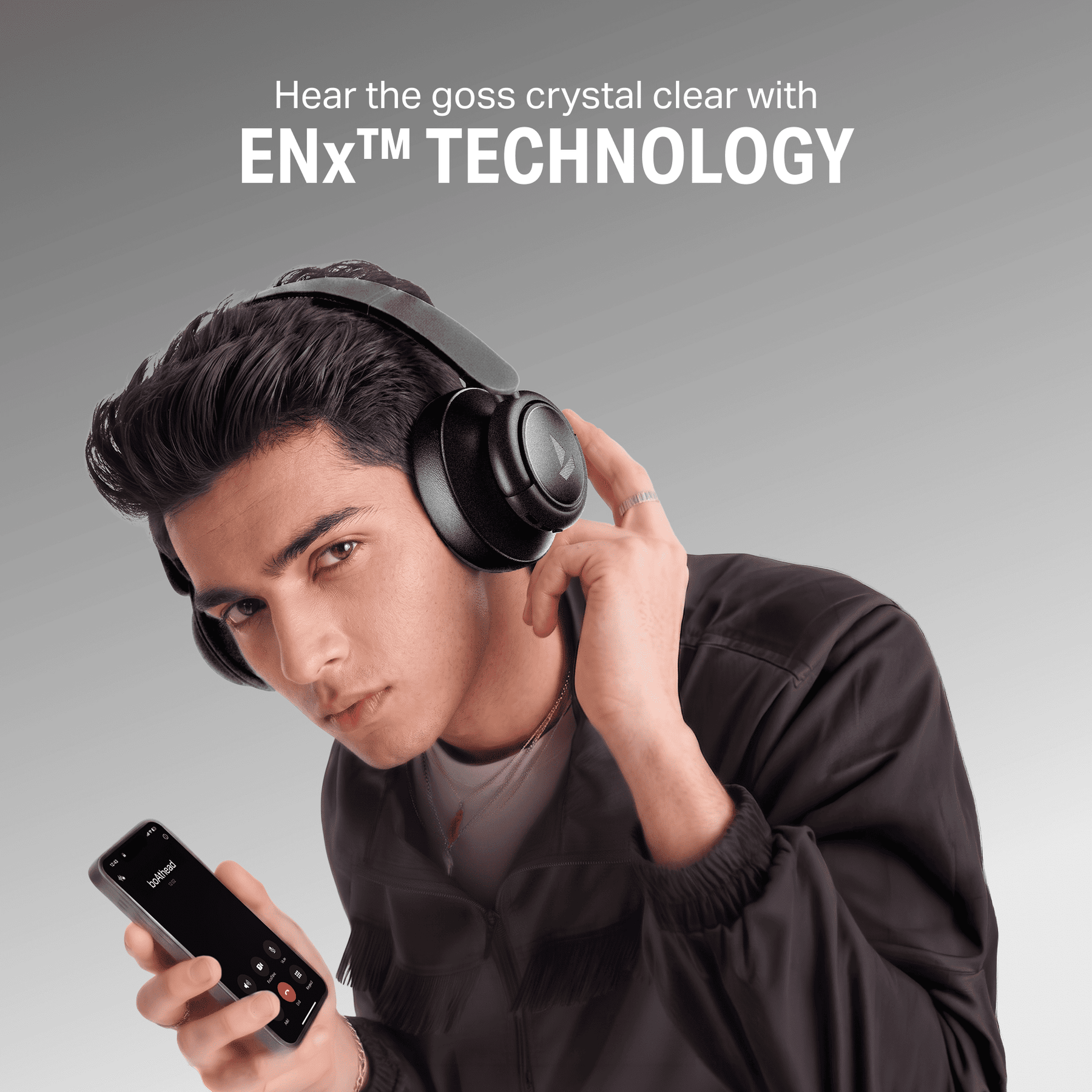 boAt Rockerz Plus 450 ANC | Wireless Headphones with 40dB ANC, 80H Playback & Spatial Audio