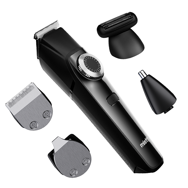Misfit Groom 700 5 in 1 | Grooming Kit with 180 Minutes Runtime, 5 Attachments, 0.5-20 mm Length Settings