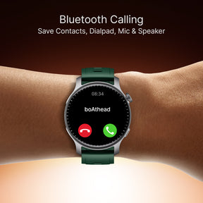 boAt Ultima Prime | Smartwatch with 1.43" AMOLED Display, Cloud Watch Faces, Emergency SOS, BT Calling, Functional Crown