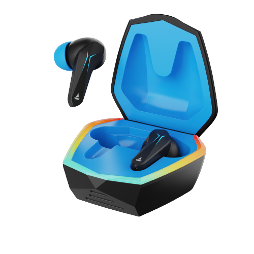 boAt Immortal 128 | Gaming Earbuds with Super Low Latency, RGB Lights, BEAST™️ Mode, 40 Hours Playback, ENx™ Technology