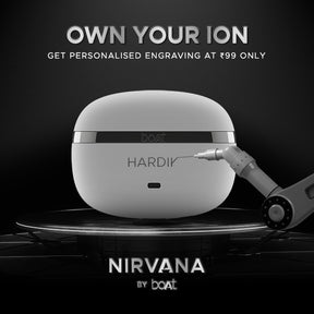 boAt Nirvana Ion | Bluetooth Wireless Earbuds with Crystal Bionic Sound powered by HiFi®️ DSP, 120 Hours Playback, Dual EQ Modes, Quad Mics with ENx™ Technology