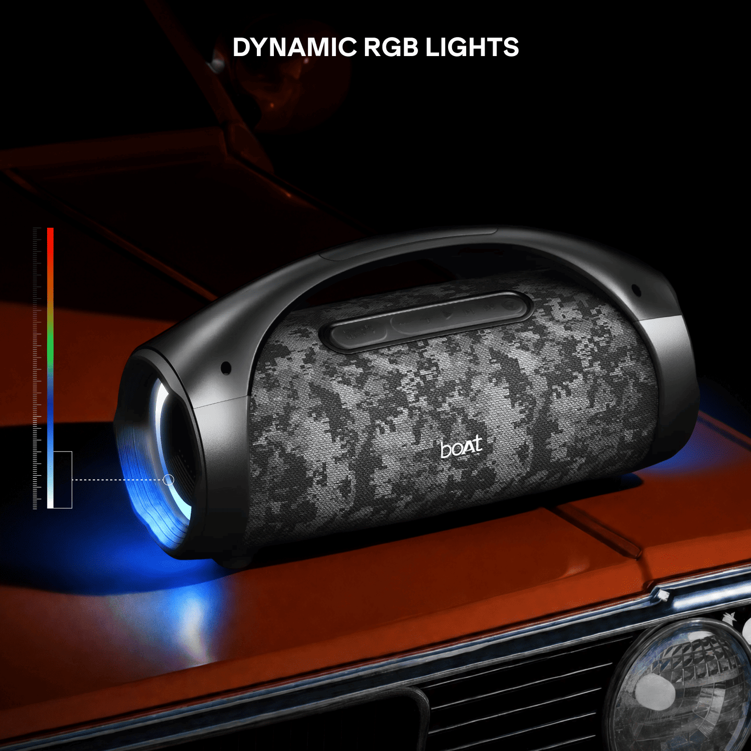 boAt Stone 900 | 80W Bluetooth Speaker with TWS, RGB LED Lights & Up to 15H Playtime