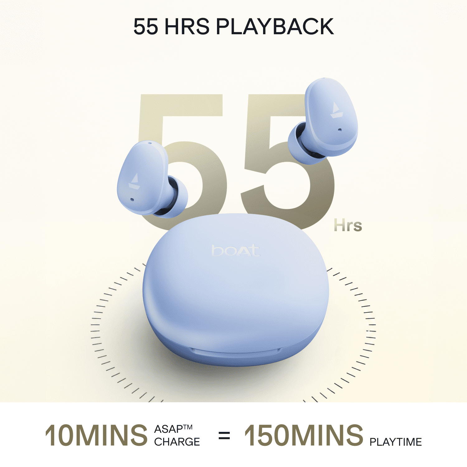 boAt Airdopes Plus 214 | TWS Earbuds with 55 Hours Playback & ENx™ Technology