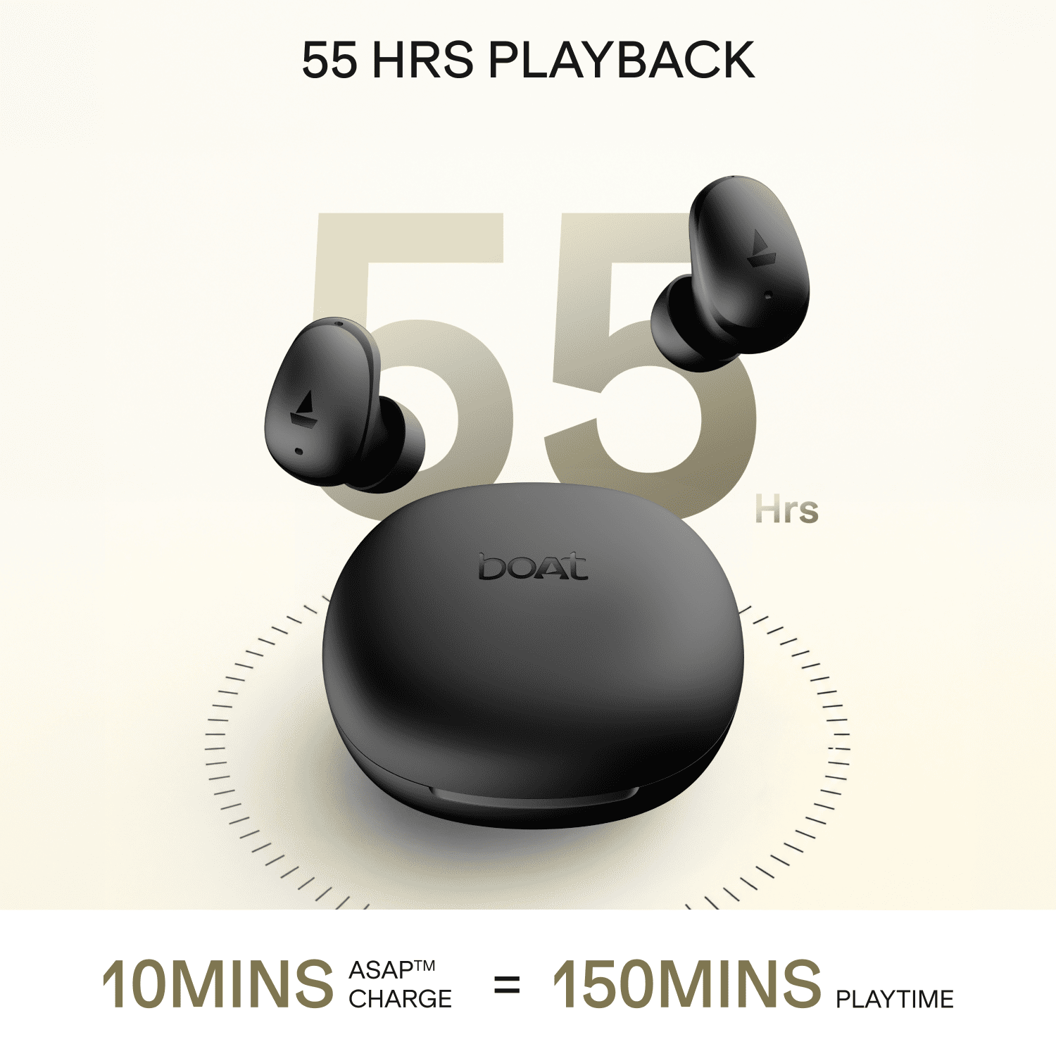 boAt Airdopes Plus 214 | TWS Earbuds with 55 Hours Playback & ENx™ Technology