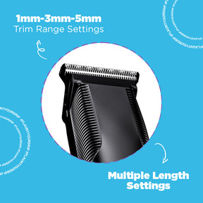 Misfit Groom 100 | Professional Trimmer for Men with 120 mins Runtime, Premium Matte Finish, Multiple Range Settings