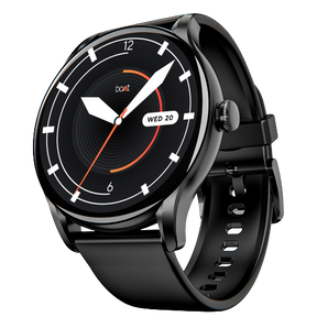 boAt Lunar Connect Ace | Round AMOLED Display Smartwatch with 1.43" (3.63 cm) Screen, Bluetooth Calling, 100+ Sports Modes