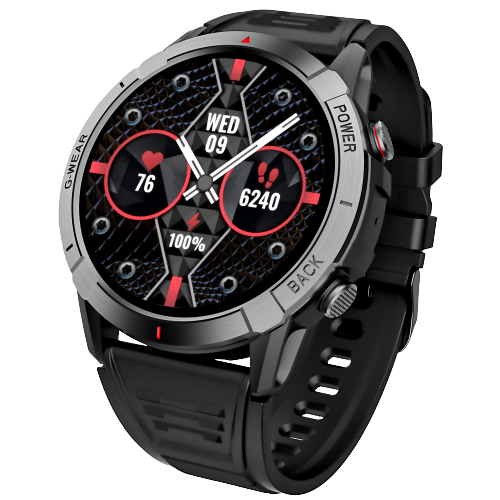 boAt Lunar Fit | BT Calling Smartwatch with 1.43" (3.63cm) AMOLED Display, HR, SpO2, & Stress Monitoring, Multiple Sports Mode