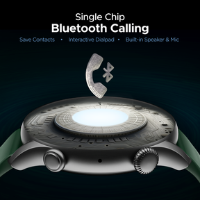 boAt Lunar Space | Smartwatch with 1.3" (3.3 cm) Round HD Display, BT Calling, 100+ Fitness Modes, Heart Rate, SpO2 Monitoring