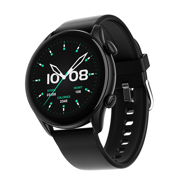 boAt Lunar Space | Smartwatch with 1.3" (3.3 cm) Round HD Display, BT Calling, 100+ Fitness Modes, Heart Rate, SpO2 Monitoring