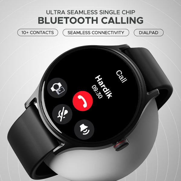 boAt Lunar Vista | Smartwatch with 1.52" (3.86cm) Vivid Round Display, BT Calling,  100+ Sports Modes, AI Voice Assistant
