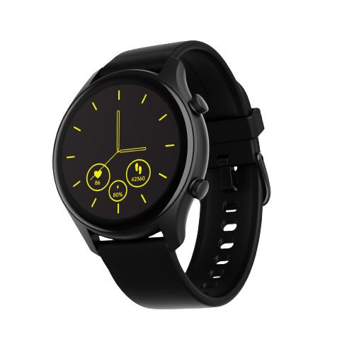 boAt Lunar Call Plus | Premium Smartwatch with Bluetooth Calling, 1.43" (3.63cm) AMOLED display, SpO2 Monitoring, 100+ Sports Modes