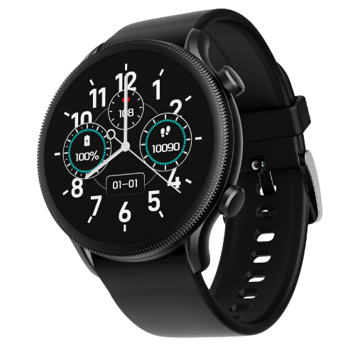 boAt Lunar Space Plus | Smartwatch with 1.39" (3.53cm) Round Display, BT Calling, IP68 Dust, Sweat, & Splash Resistance