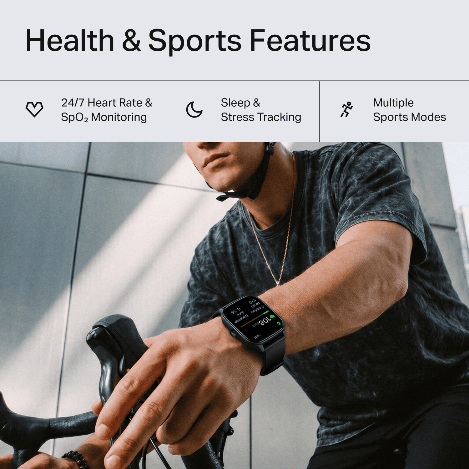 boAt Wave Magma 2 | HD Smartwatch with Bluetooth Calling, Sports Modes & Emergency SOS