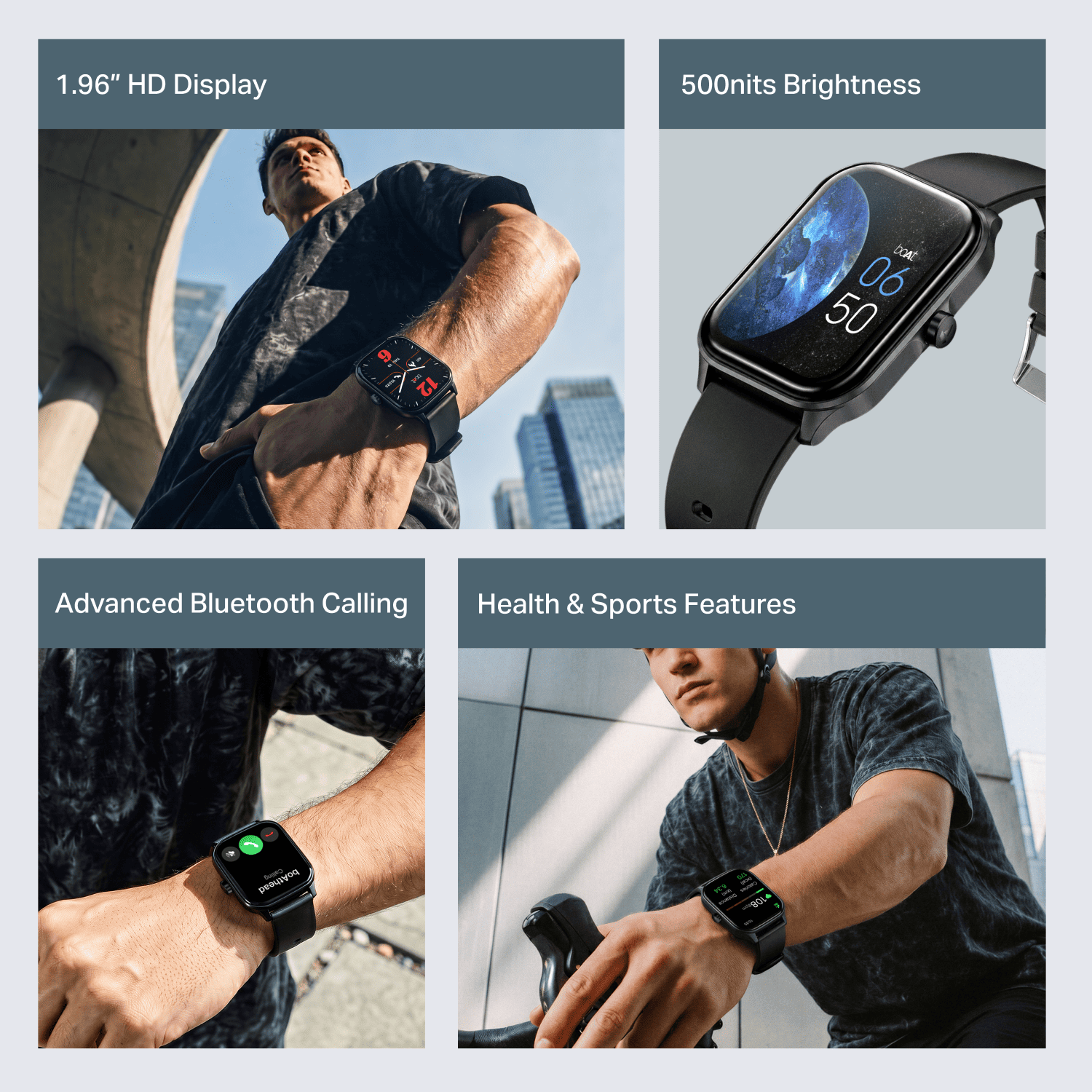 boAt Wave Magma 2 | HD Smartwatch with Bluetooth Calling, Sports Modes & Emergency SOS