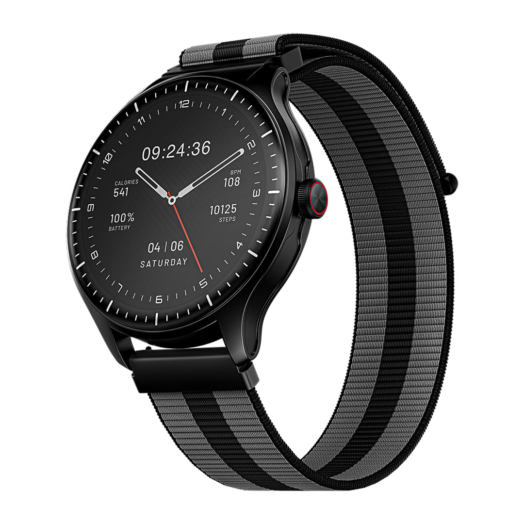 boAt Valour Watch 1 GPS | 1.43" AMOLED Smartwatch with In-Built GPS, 15-Day Battery Life & AI Workout Detection