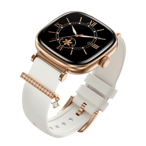 boAt Chrome Ivory | Smartwatch with 1.70" AMOLED Display, 1000 nits brightness & Female Wellness Tracking (Co-Designed with GIVA)