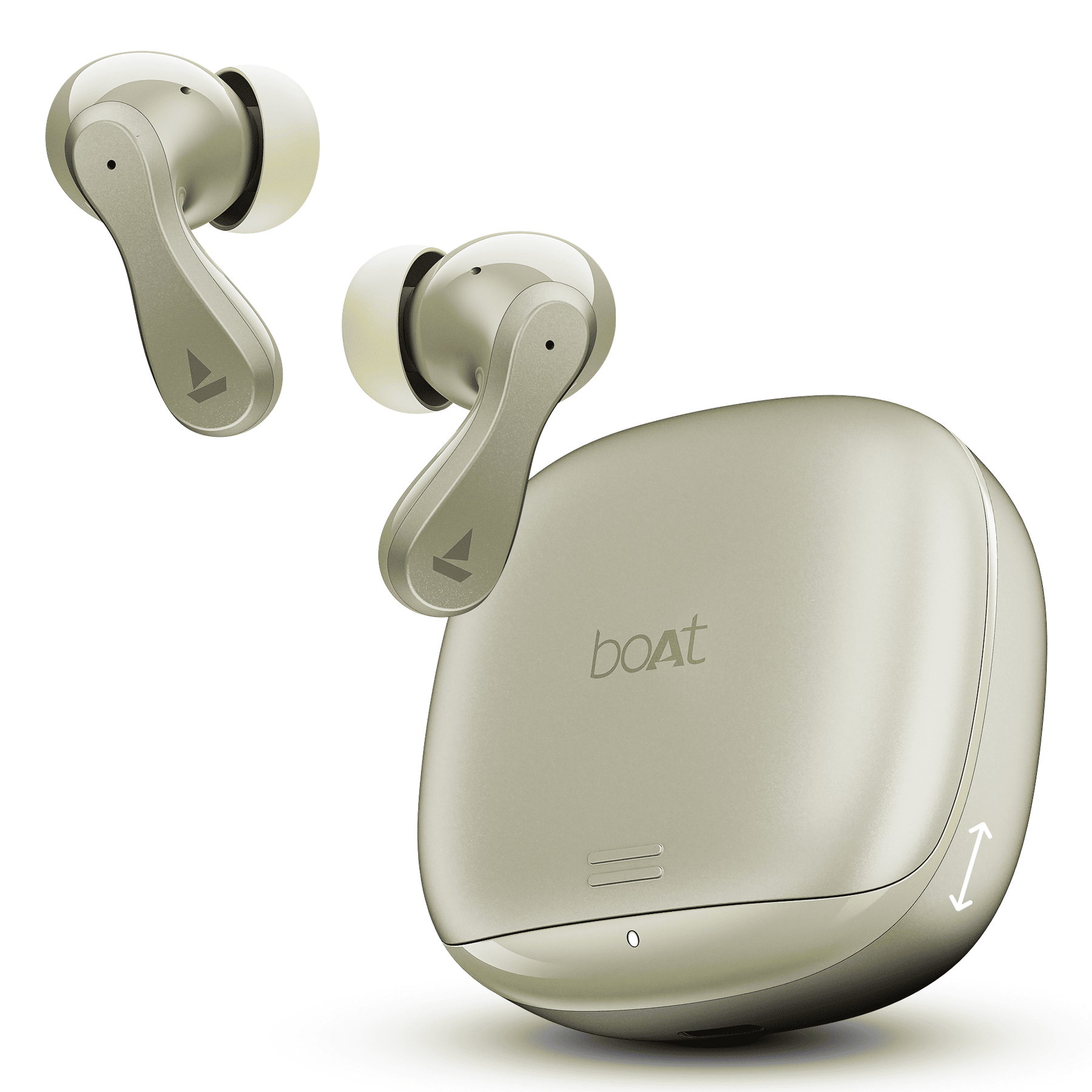 boAt Airdopes 313 | Wireless Earbuds with 75 Hours Playback, Quad Mics ENx™, BEAST™ Mode & boAt Signature Sound
