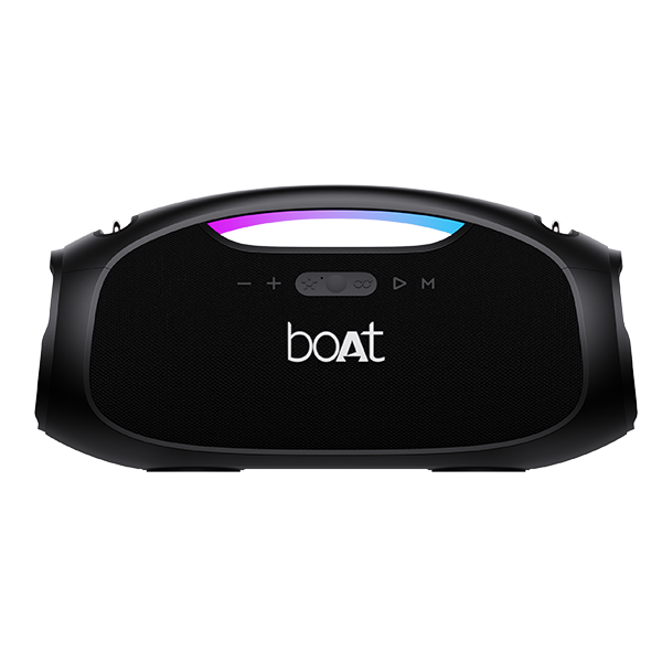 boAt Stone Ignite | Portable Bluetooth Speaker with 90W boAt Signature Sound, RGB Light, Broadcast Feature, EQ Modes
