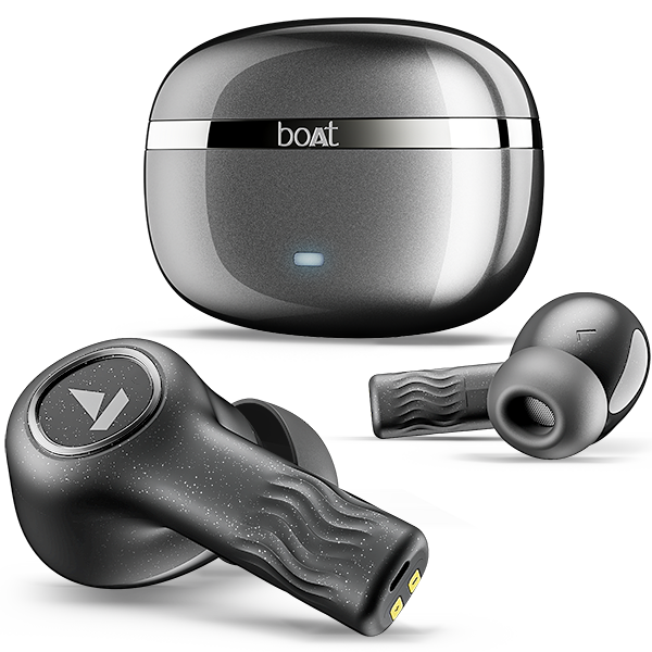boAt Nirvana Iris Wireless Earbuds with ANC, 120H Playback