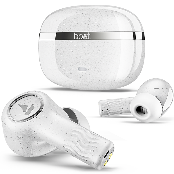 boAt Nirvana Ion ANC | Wireless Earbuds with Active Noise Cancellation, ENx™ Technology, 120 Hours Playback and 100K Crest AI Units