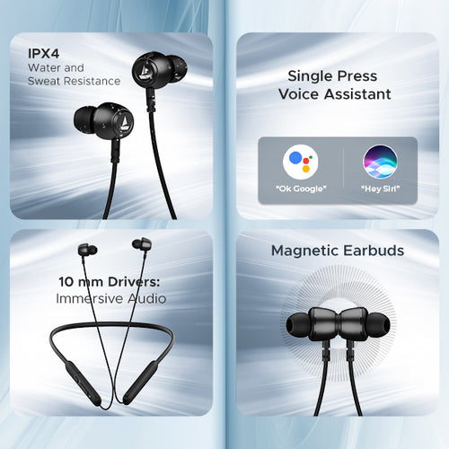 boAt Rockerz 103 V2 Pro Bluetooth Earbuds with Upto 30 Hours Playback