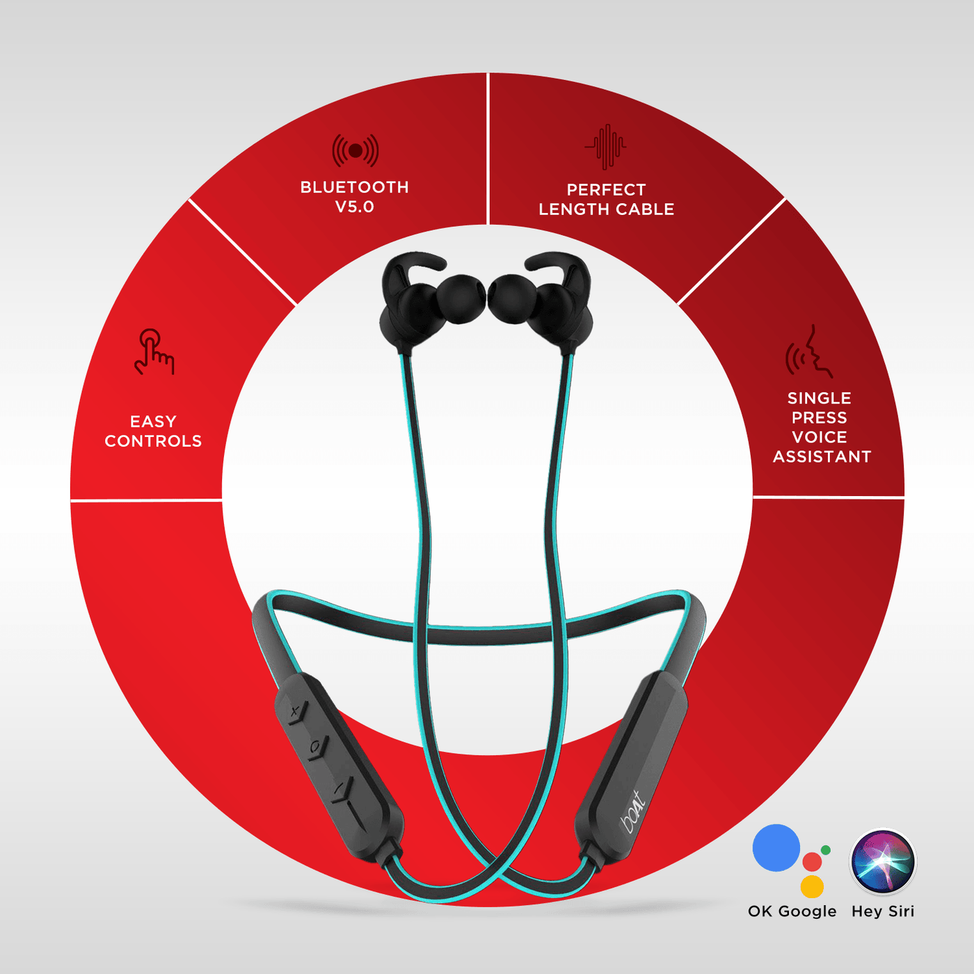 boAt Rockerz 255 Online Best InEar Bluetooth Headphones