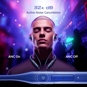 boAt Rockerz 255 ANC | Wireless Earphone with 100H Playback, ASAP™ Charge, BEAST™️ Mode, Active Noise Cancellation