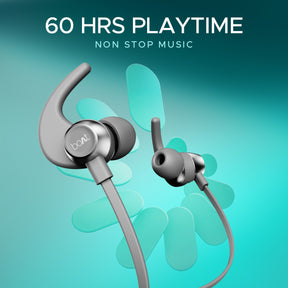 boAt Rockerz 255 Pro+ | Bluetooth Earphone with 10mm drivers, Up to 60 Hours Nonstop Playback, Type-C charging, ASAP™ Charge