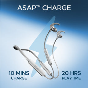 boAt Rockerz 255 Pro+ | Bluetooth Earphone with 10mm drivers, Up to 60 Hours Nonstop Playback, Type-C charging, ASAP™ Charge